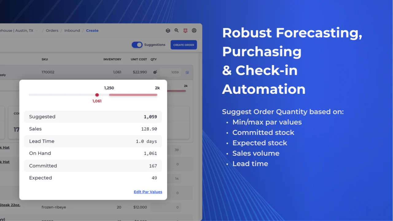 SKUSavvy Shopify Warehouse Management