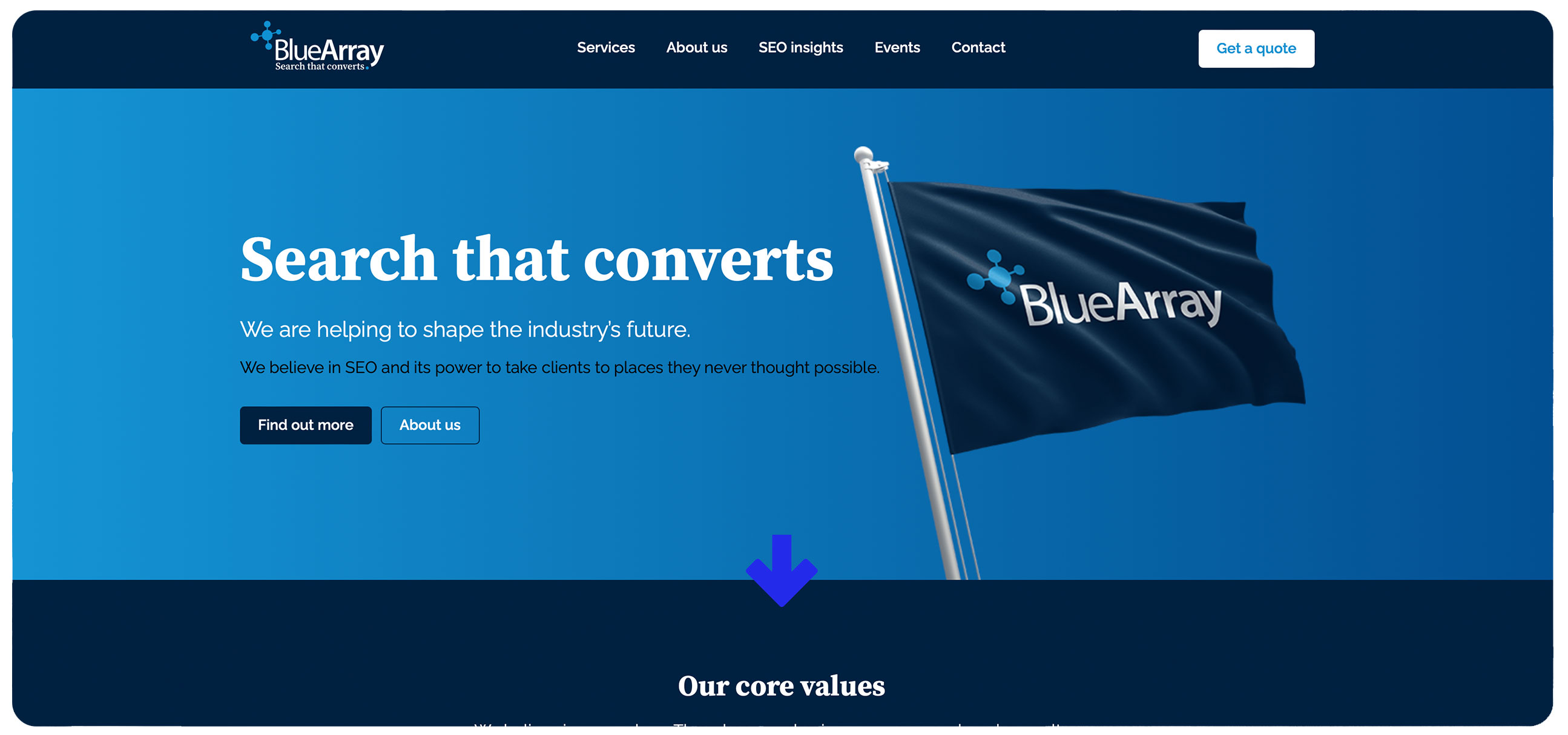 Blue Array AEO & GEO Agency
