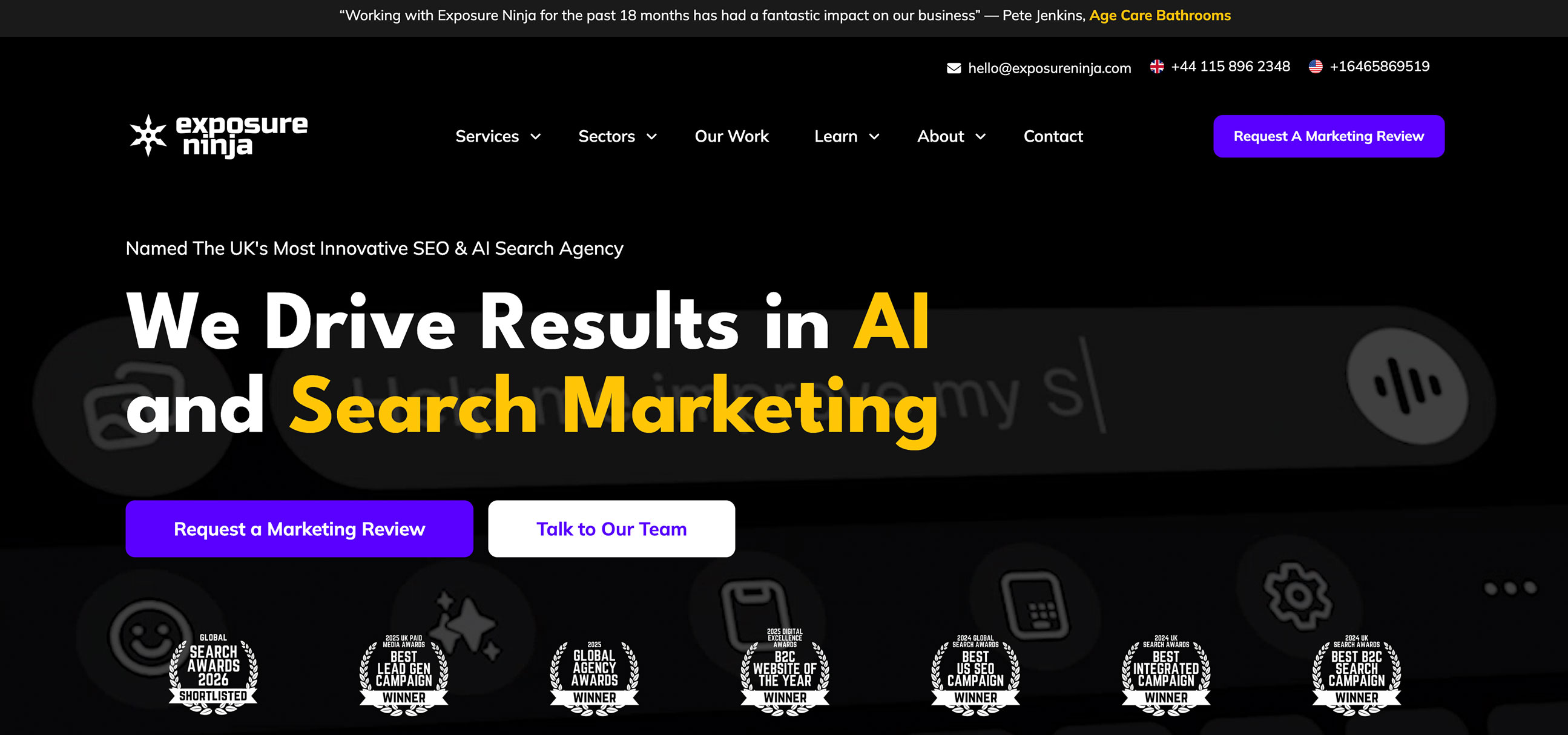 Exposure Ninja AEO & GEO Agency
