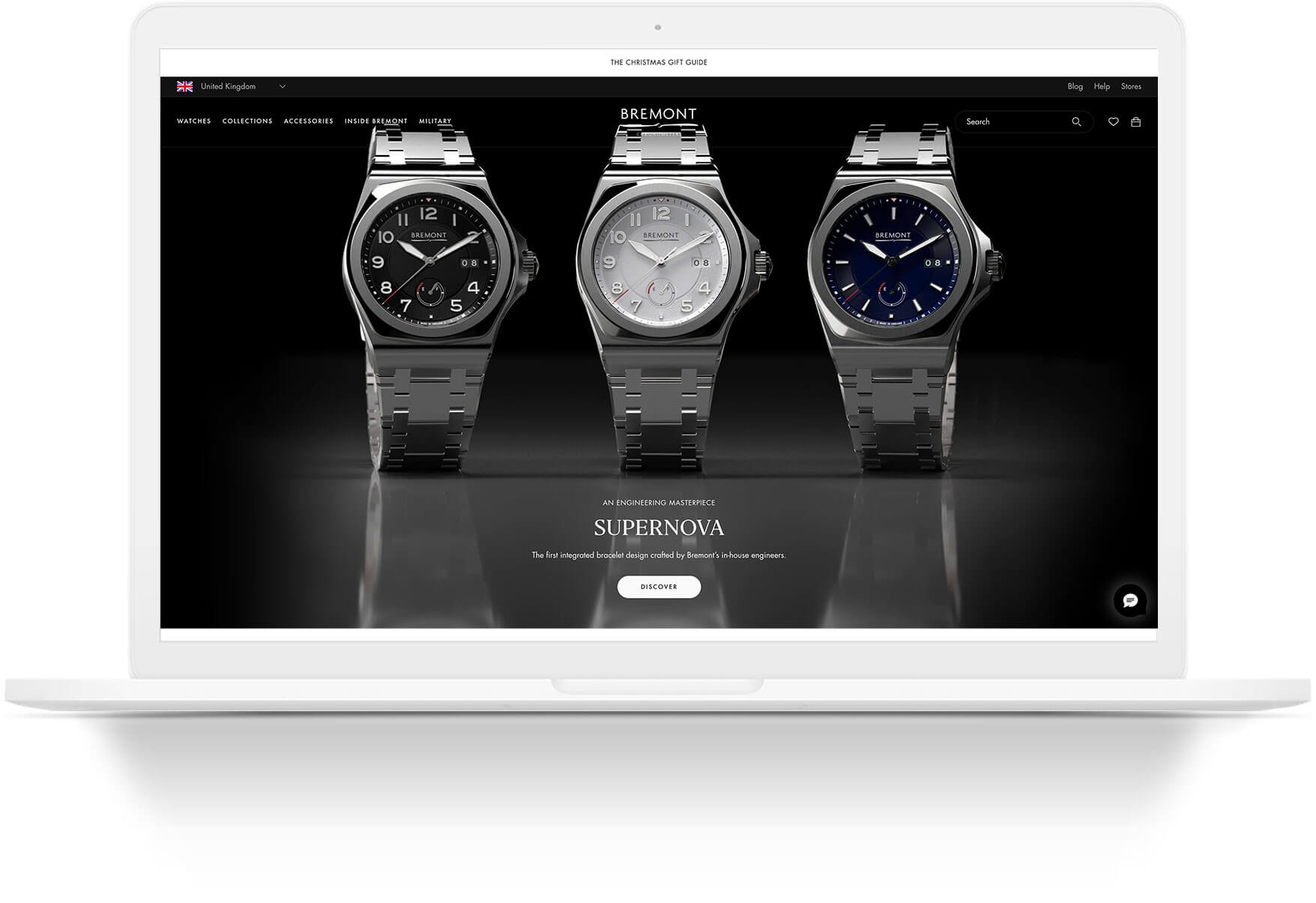 Bremont Watches Shopify storefront
