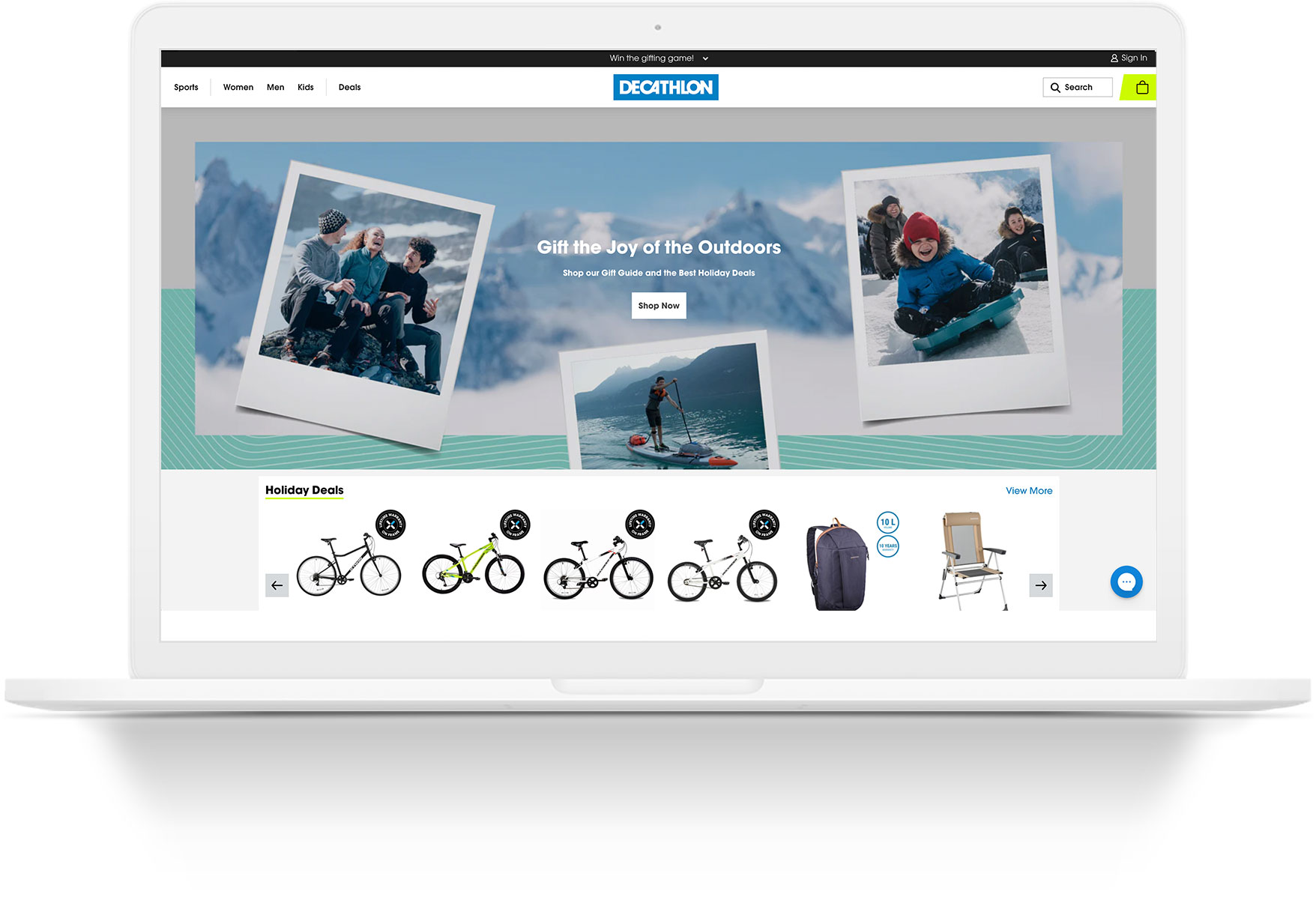 Decathlon Shopify storefront