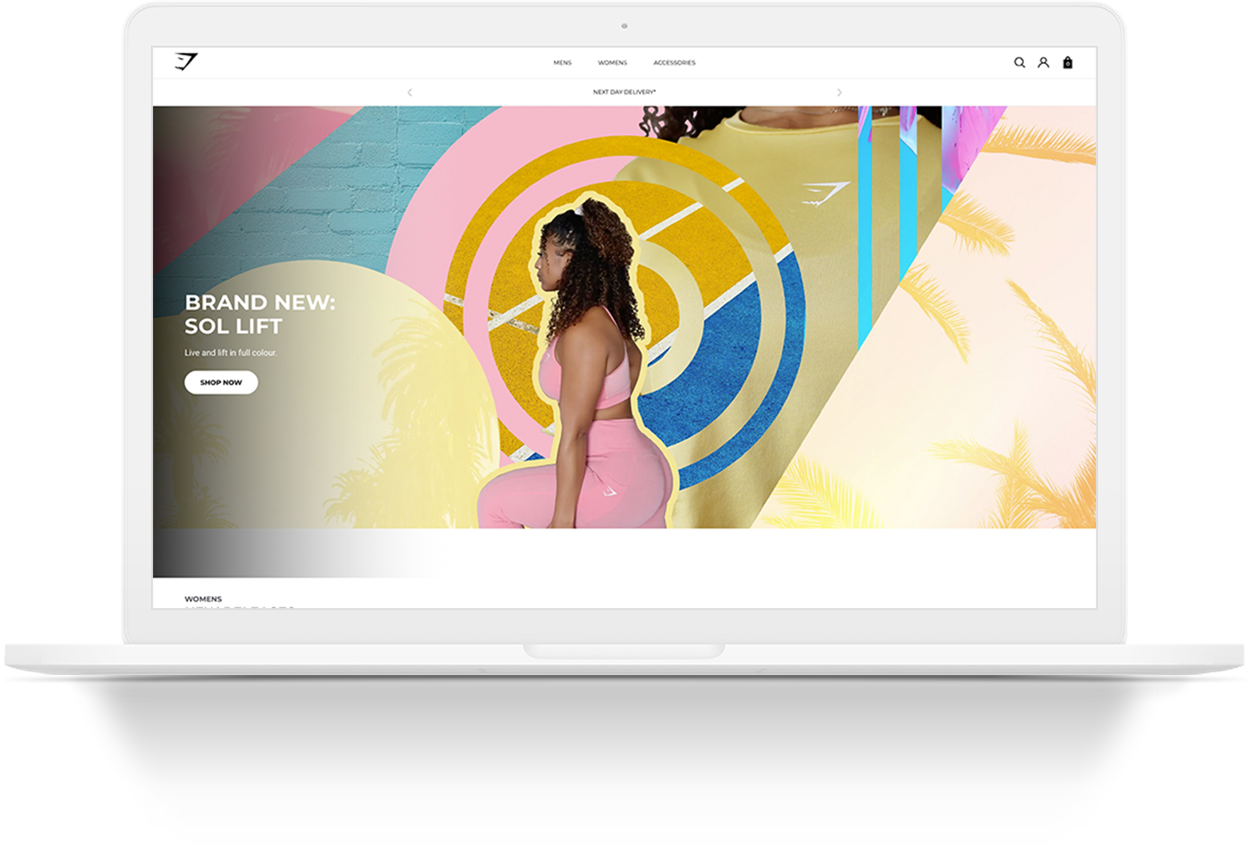 Gymshark Shopify Plus storefront