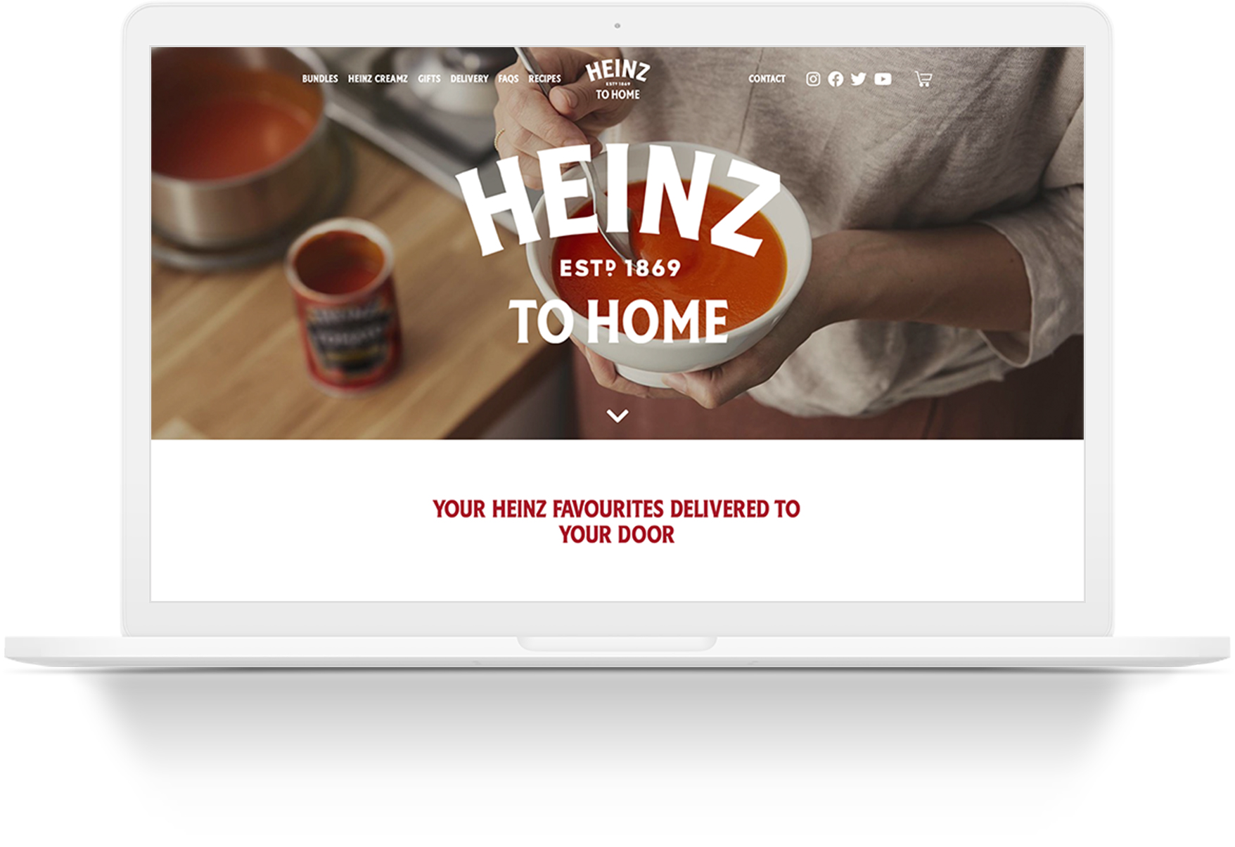 Heinz To Home Shopify Plus DTC storefront