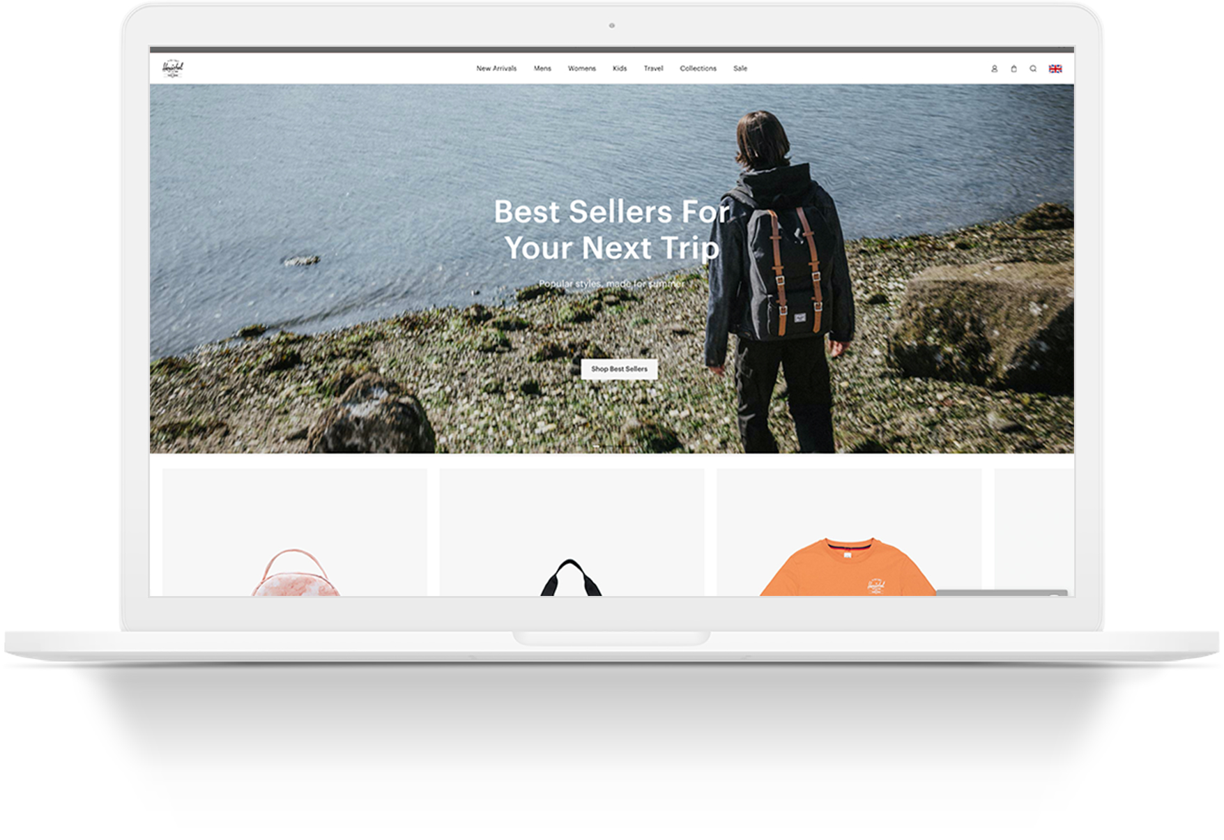 Herschel Supply Co Shopify storefront