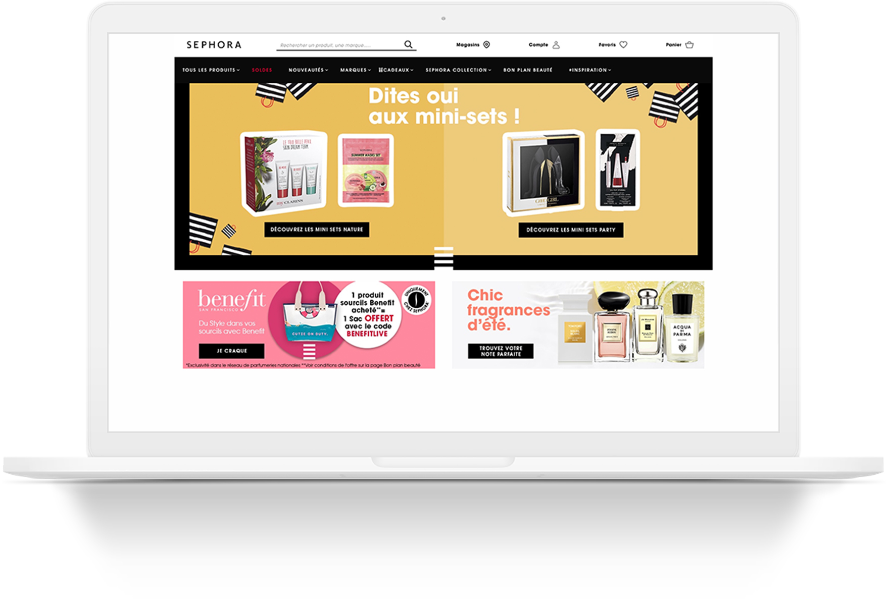 Sephora Shopify Plus storefront