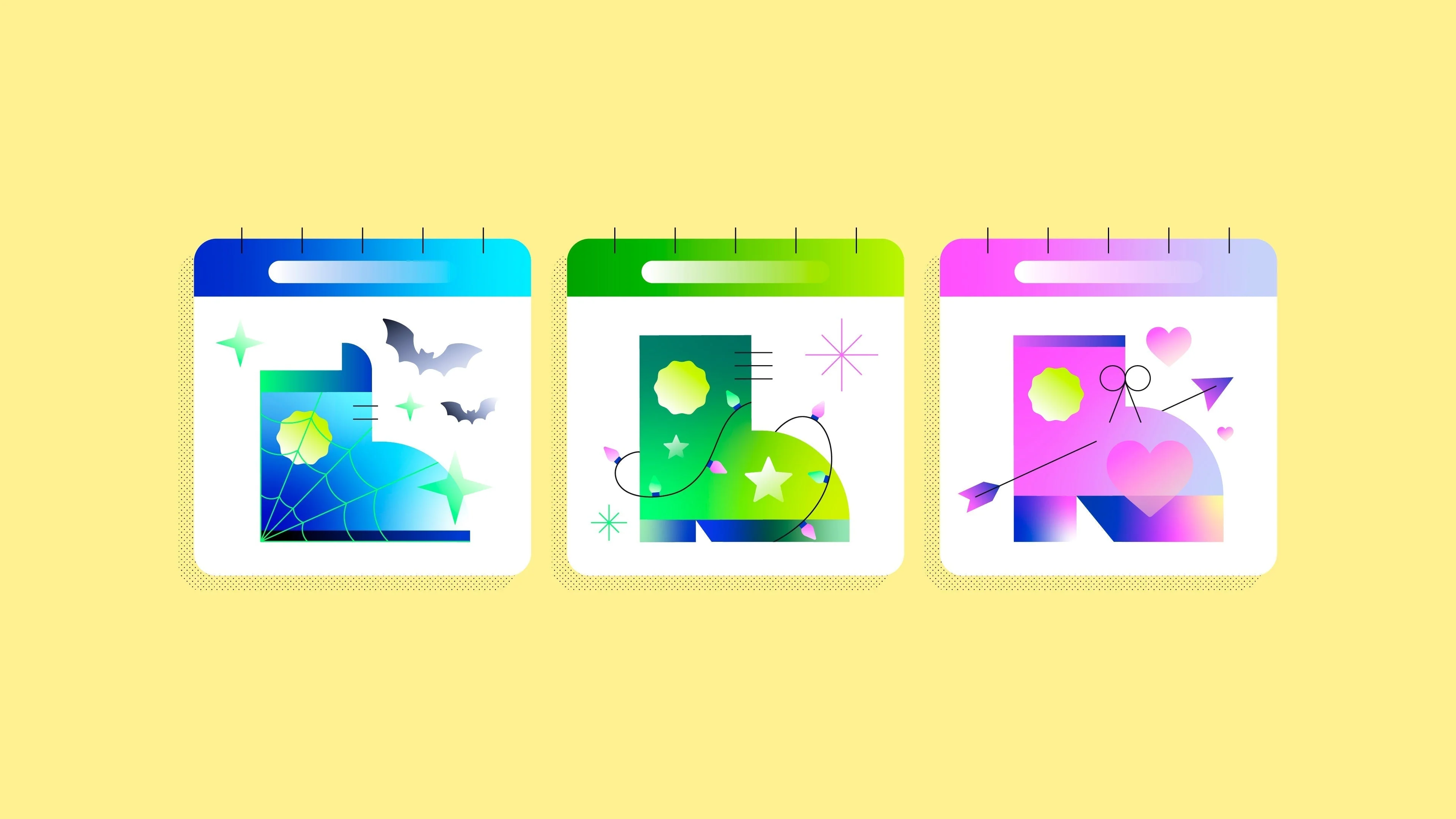 Ecommerce Marketing Calendar Graphic