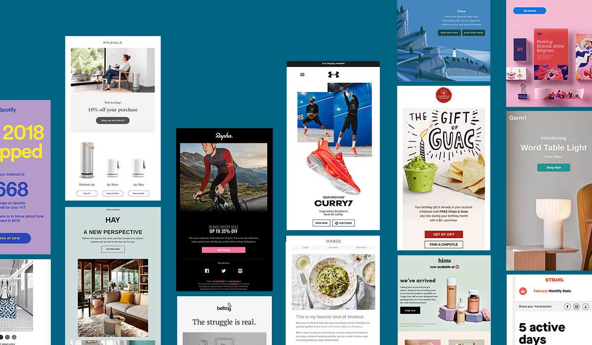 Email Creative Design Examples
