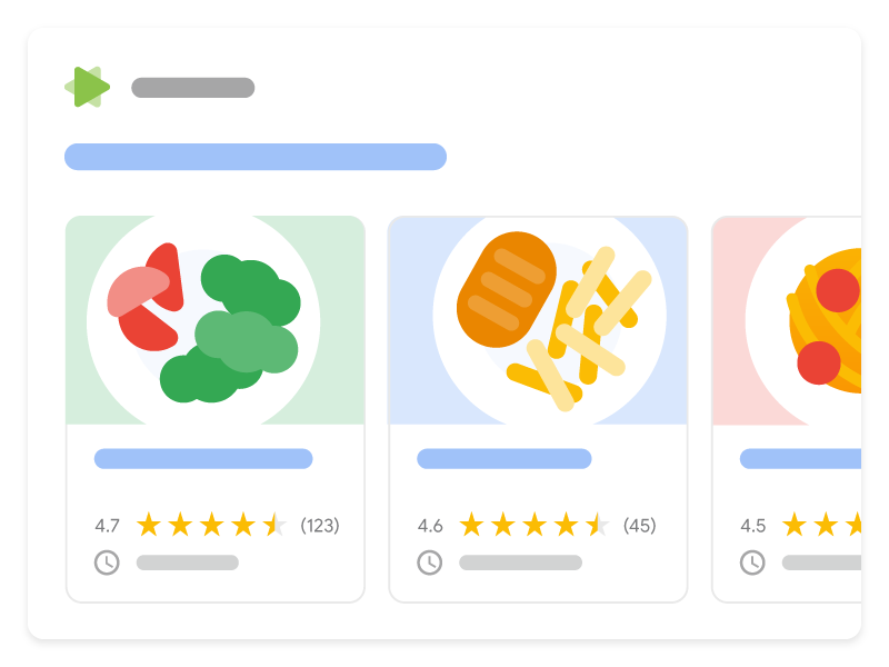 Google Shopping Rich Text Graphic