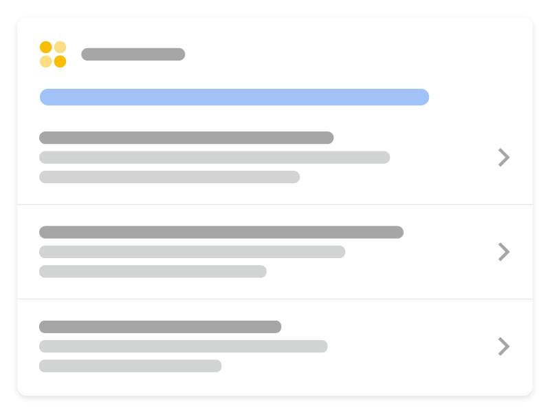 Search Results for SEO Graphic