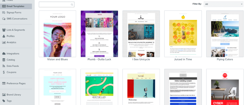 Klaviyo email templates and campaign designs for Shopify ecommerce brands