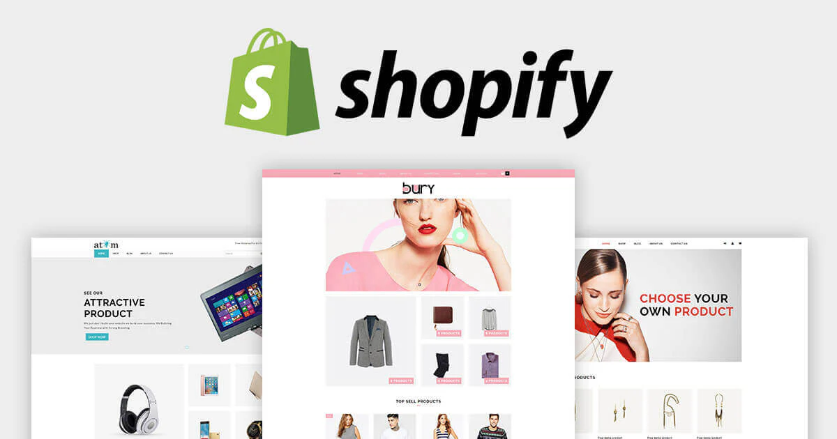 Shopify themes and store design options for Magento migration