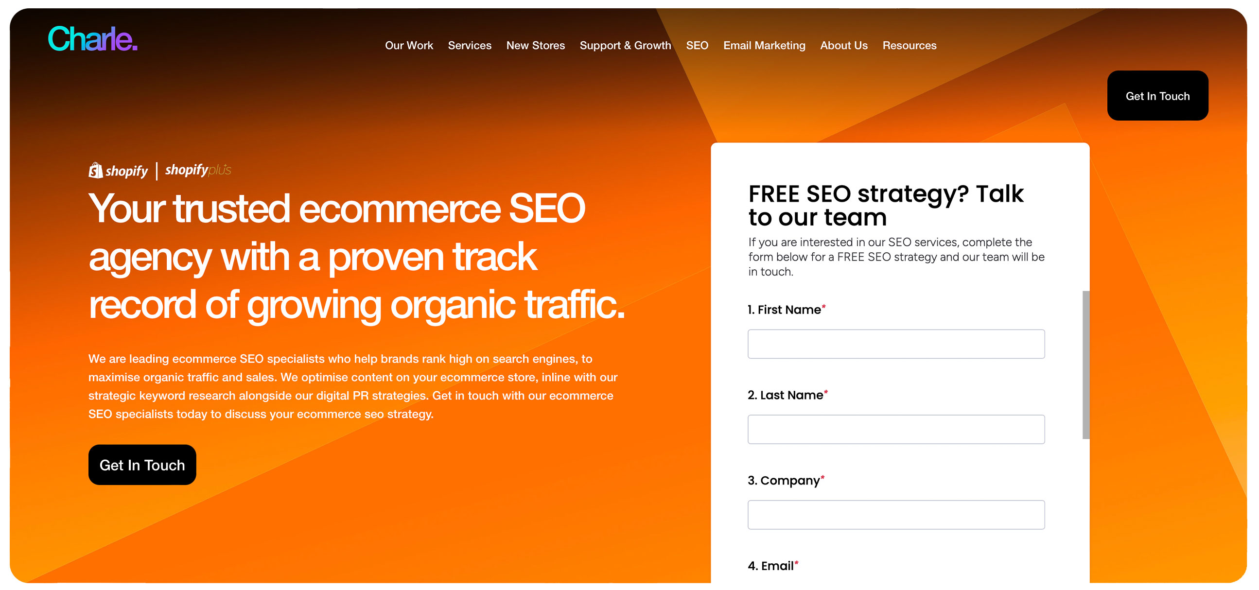 Charle Agency SEO Services Agency