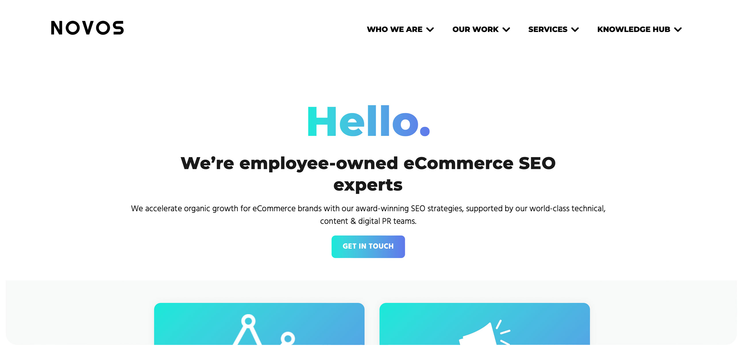NOVOS Ecommerce SEO Specialists