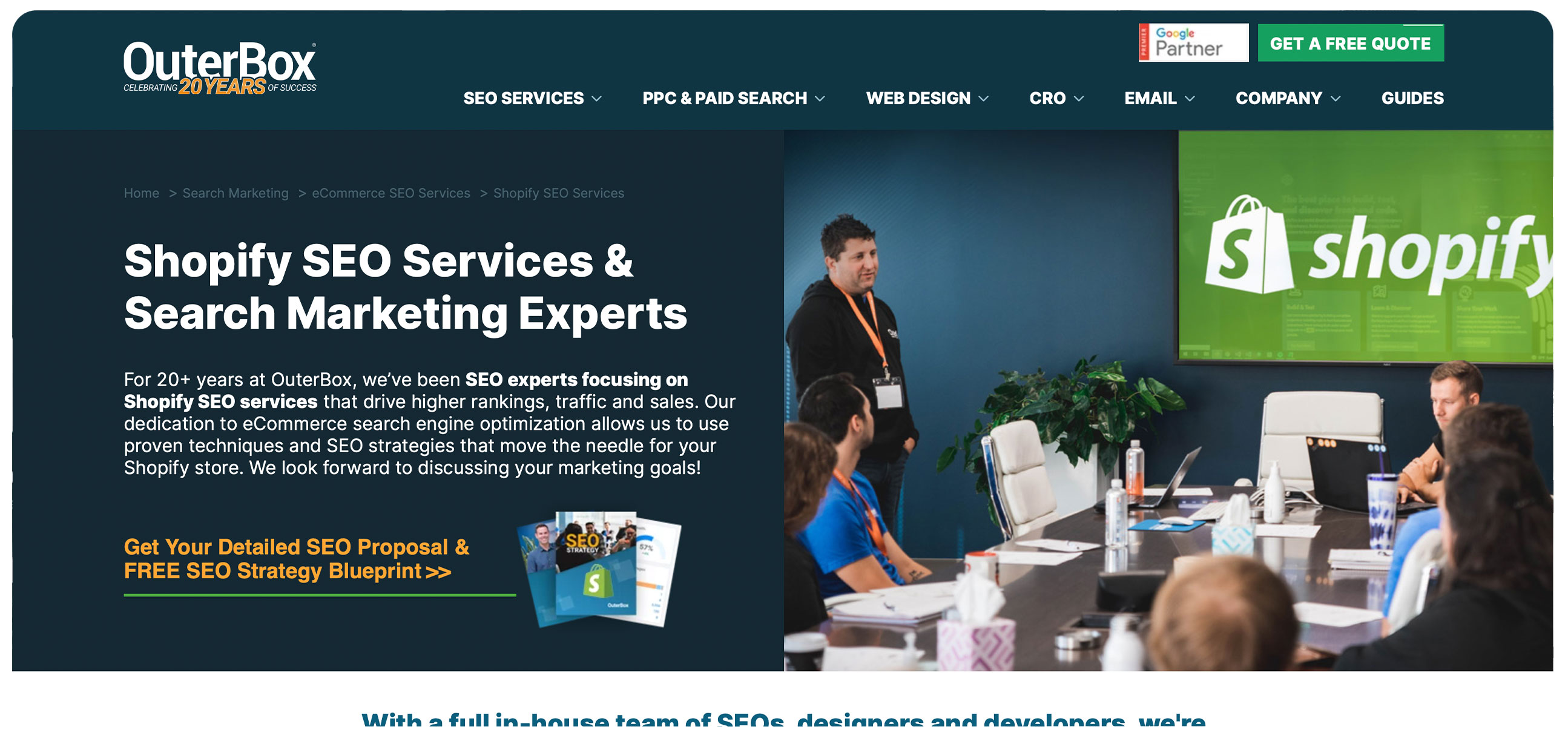 Outer Box Design Ecommerce SEO Agency