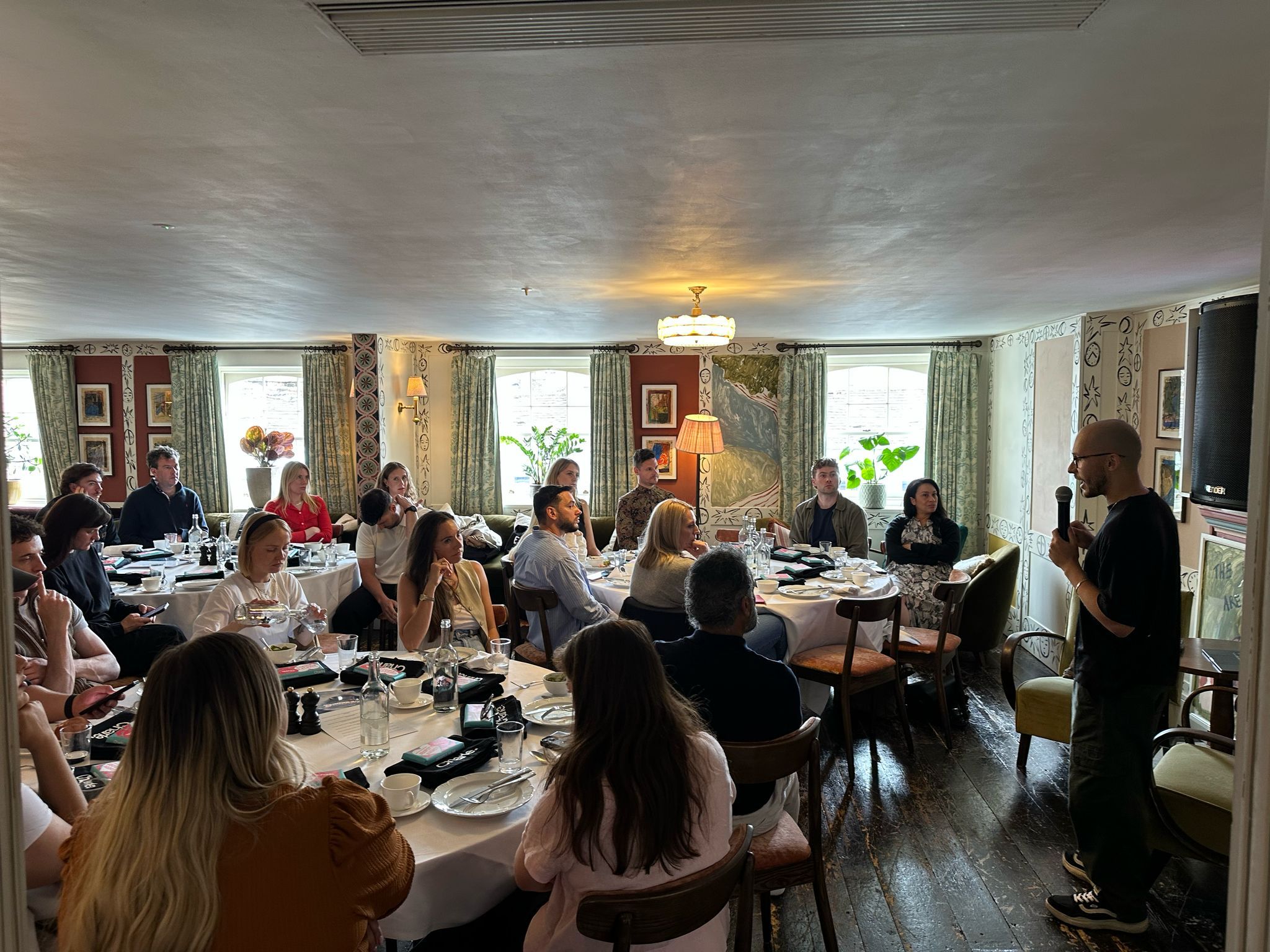 Previous Charle Breakfast at Soho House