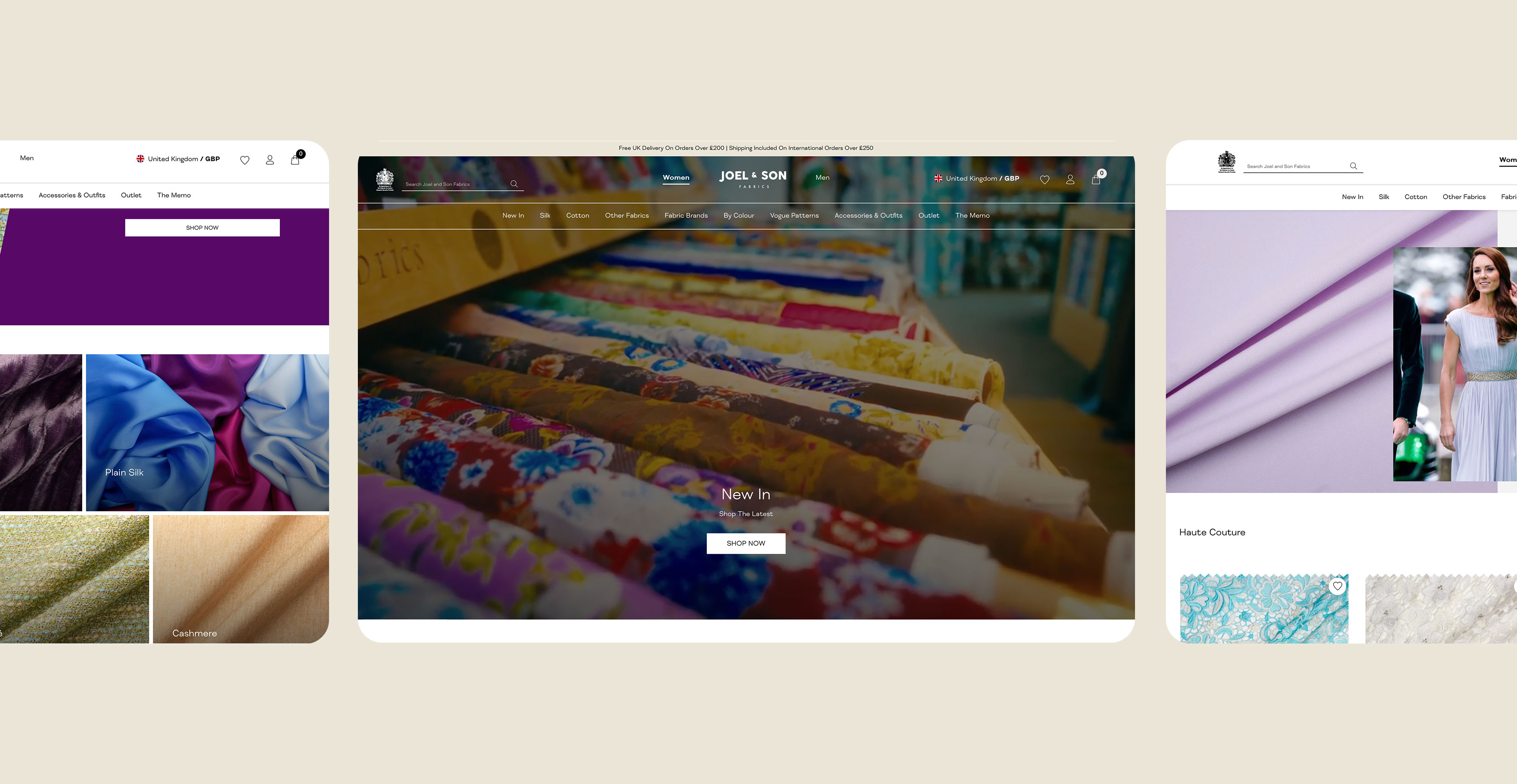 Joel & Son Fabrics